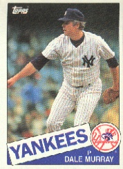 1985 Topps Baseball Cards      481     Dale Murray